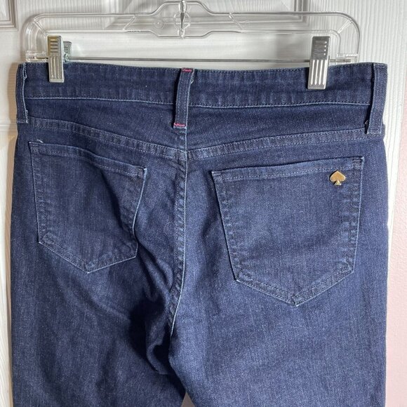 Kate Spade Jeans Broome Street Womens 28 Dark Blue Skinny - Picture 4 of 7